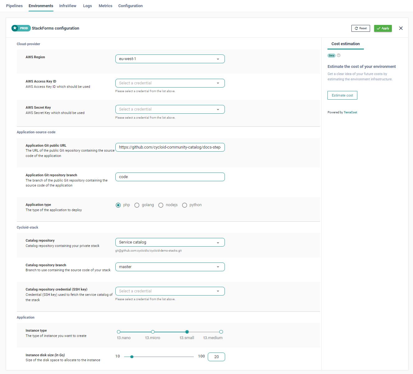 Stackforms